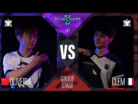 Oliveira vs. Clem // Gamers8 featuring StarCraft  // Group Stage
