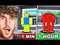 Trading From NOOBINI To A STRAWBERRY ELEPHANT In Steal A Brainrot