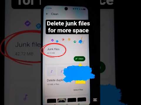 how to delete junk files | junk file delete kaisa Karen #shortvideo #youtubeshorts #tech