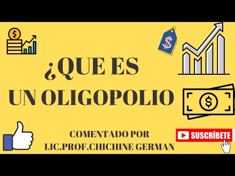 ¿QUE ES EL OLIGOPOLIO?