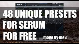 Video thumbnail for 48 FREE SERUM PRESETS (My best ones) by HAWK SERUM
