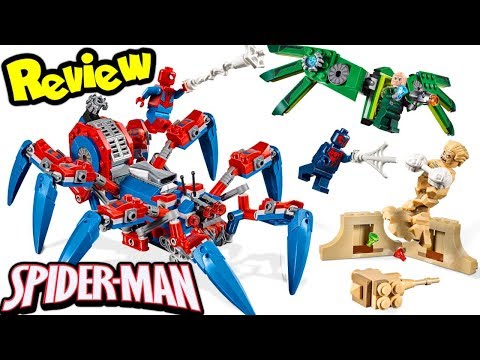 2019 LEGO Spider Man's Spider Crawler 76114 Marvel Into The Spider Verse Review