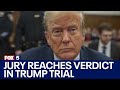 Jury reaches verdict in Trump hush money trial