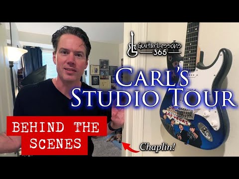 Carl's Studio Tour - Behind the Scenes