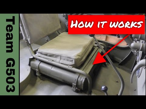 How it works, Fuel Tank, internal fuel line pickup and how it works, Willys MB Ford GPW, Team G503