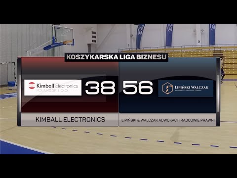 Kimball Electronics vs  Lipiński & Walczak Adwokaci i Radcowie Prawni - 19 kolejka - I Liga Poznań