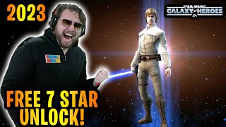 Unlocking Commander Luke Skywalker for FREE in 2023 - LOWEST Gear Possible Updated Guide!