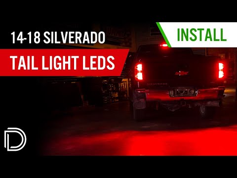How to Install 2014-2018 Chevrolet Silverado Tail Light & Rear Turn Signal LEDs | Diode Dynamics
