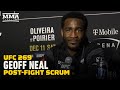 Geoff Neal Thought He Was Getting Robbed When He Heard Scorecards | UFC 269 | MMA Fighting
