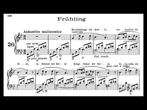 Liszt: 6 Chants polonais de Frédéric Chopin, S.480 - 2. Spring (Arrau)