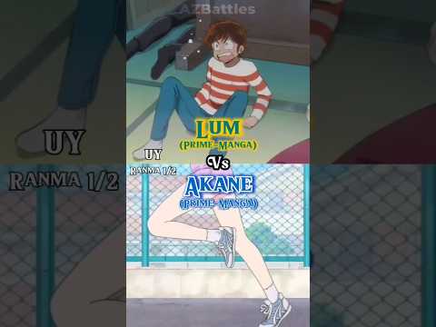 Lum vs Akane #wis #wisedit #vs #vsedit #lum #akanetendo #uruseiyatsura #ranma½ #ranma