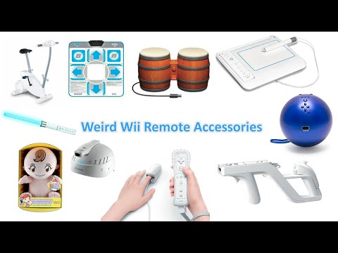 Looking At 20 Weird Wii Remote Accessories