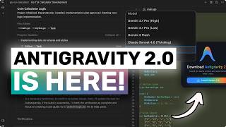 Google Antigravity 2.0 (CRAZY Updates & FULLY FREE): These NEW Updates are CRAZY!