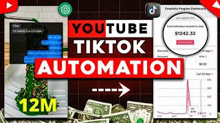 How I Make 100 Viral MONETIZABLE Faceless YouTube & Tiktok Videos