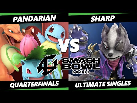 Smash Bowl MMXI Quarterfinals SSBU - Pandarian (Pokemon Trainer) Vs. Sharp (Wolf) Smash Ultimate