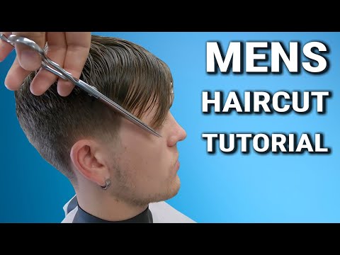 Mens Haircut Tutorial | Step By Step Barber Lesson |...