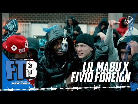 Lil Mabu x Fivio Foreign - TEACH ME HOW TO DRILL | From The Block Performance 🎙(New York)