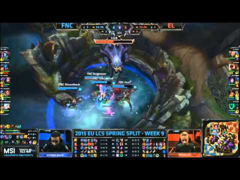 Fnatic vs Elements - HIGHLIGHTS - EU LCS Spring 2015 - W9D2 - Season 2015 - League of Legends