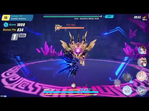 Ever seen Turgenev dps at this level? - EX Abyss Red Lotus D435 - Husk Mysticism