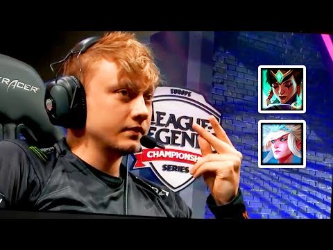 Rekkles Plays Janna & Karma ADC in LCS SUMMER 2018