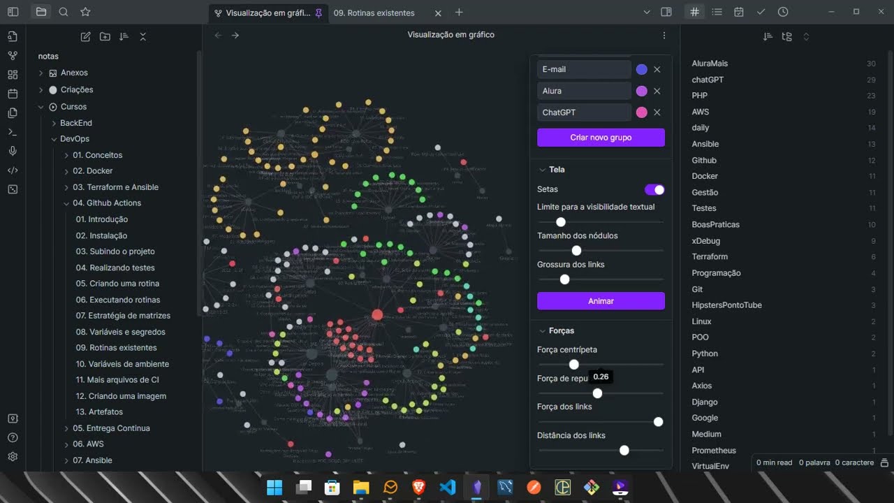 Como usar o Obsidian para criar um segundo cérebro
