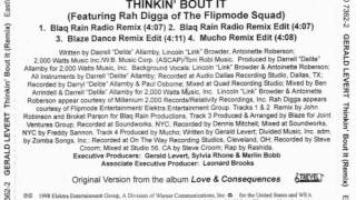Gerald Levert Feat. Rah Digga - Thinkin' Bout It - Blaq Rain Radio Remix