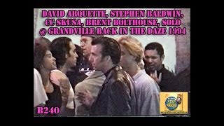 David Arquette, Brent Bolthouse, CC Skusa, Solo, Rick more @ GrandvilleB240 video