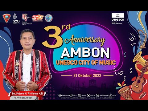 3rd Anniversary Ambon, UNESCO City of Music