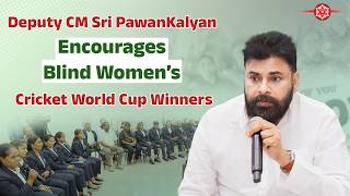 Download lagu Deputy CM Sri #PawanKalyan Encourages Blind Women’s Cricket World Cup Winners || #TeamIndia mp3