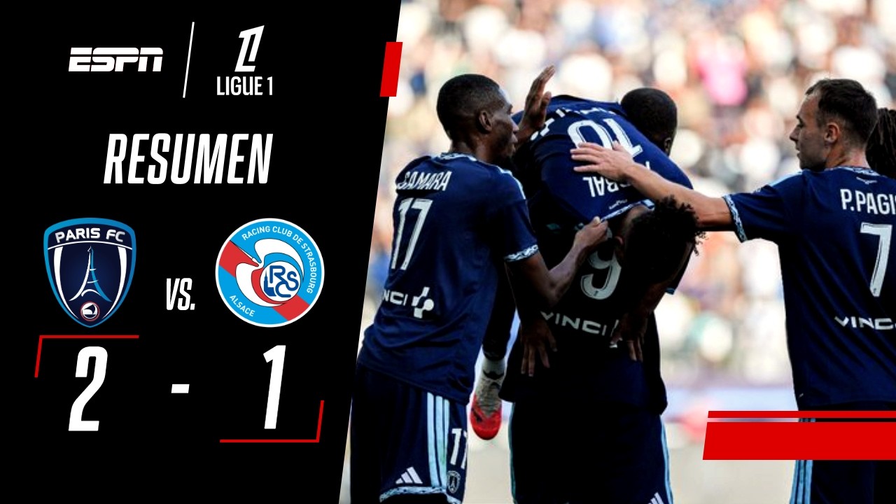 PARIS FC GANÓ Y ES ESCOLTA DEL LÍDER MONACO EN FRANCIA | Paris FC 2-1 Racing Estrasburgo | RESUMEN