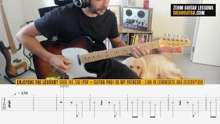 T-Bone Walker - T-Bone Shuffle Intro &amp; Solo | Guitar Lesson with TAB