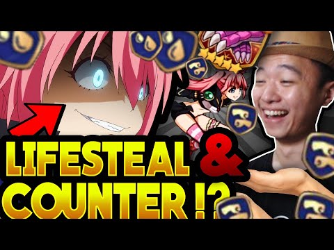 Lifesteal Milim but she also COUNTERATTACKS (ft. didnt counterattack) - Epic Seven
