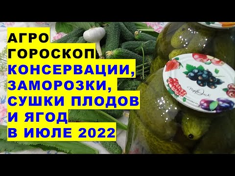 , title : 'Агрогороскоп заготовок на зиму: консервации, заморозки, сушки плодов и ягод в июле 2022 года'