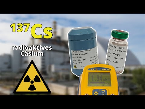 Cäsium 137 das bekannteste Spaltprodukt - Praktikum Nuklearchemie