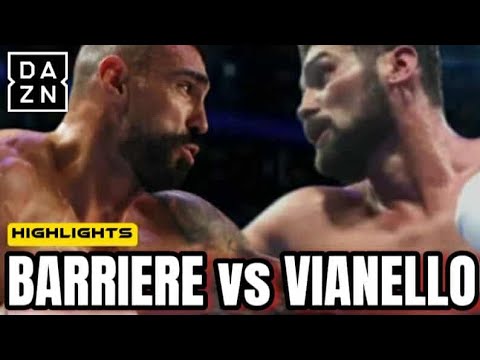ALEXIS BARRIERE VS GUIDO VIANELLO FIGHT KO HIGHLIGHTS