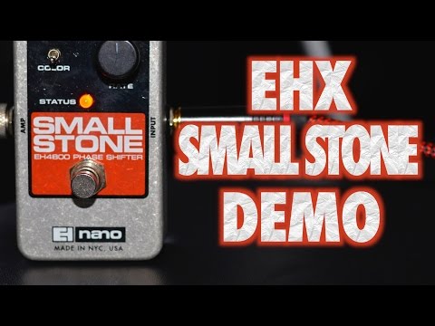 EHX Small Stone Phaser Pedal Demo