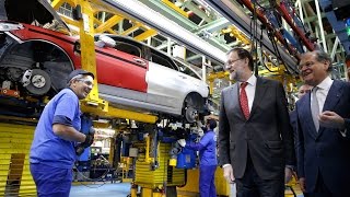 preview picture of video 'El presidente visita a la planta de Ford en Almussafes (Valencia)'