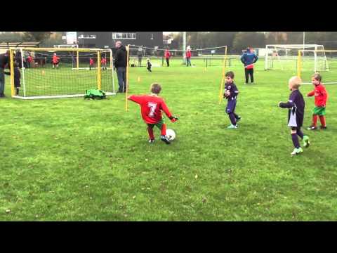 U6 KFC Lint - KSK Wavria - Dribbelmatch 15-11-2014