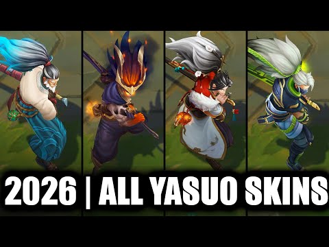 ALL YASUO SKINS SPOTLIGHT 2026 | League of Legends
