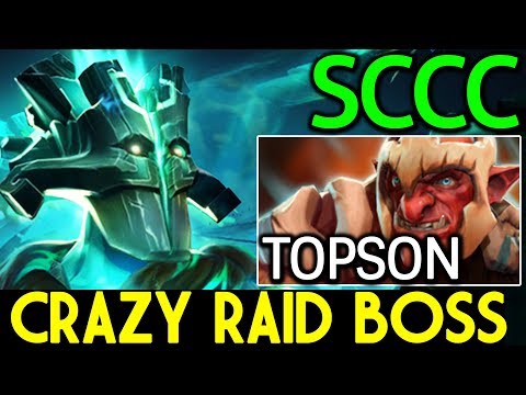 SCCC Dota 2 [Juggernaut] Crazy Raid Boss VS TOPSON Top-6 EU