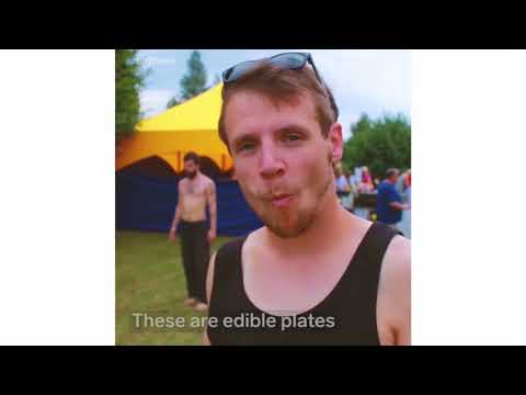 Edible dishes - Biotrem