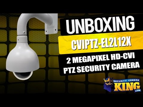 Unboxing: 2 Megapixel HD-CVI PTZ Security Camera W/ 12X Optical Zoom Lens - CVIPTZ-EL2L12X
