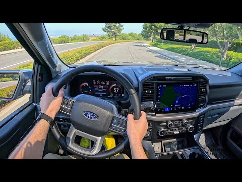 2025 Ford F-150 XLT Powerboost - POV Test Drive (Binaural Audio)