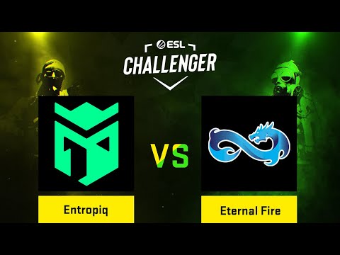 Entropiq vs Eternal Fire | Map 1 Dust2 | ESL Challenger Rotterdam 2022 Europe СQ