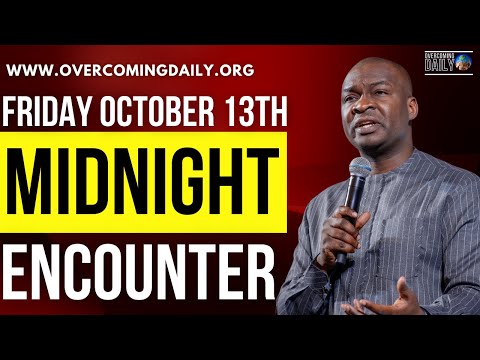 [FRIDAY OCT 13TH] MIDNIGHT SUPERNATURAL ENCOUNTER WITH THE WORD OF GOD | APOSTLE JOSHUA SELMAN