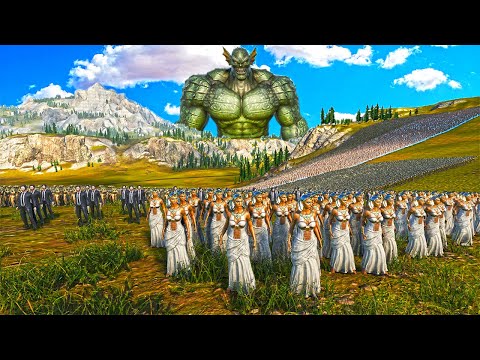 Abomination evils Army vs Heroes Army !! Ultimate Epic Battle Simulator 2 | UEBS 2