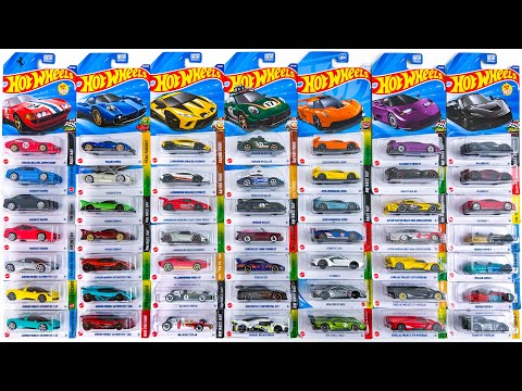 Opening 50 Hot Wheels Exotic Cars!