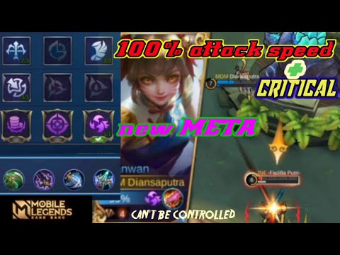 attack speed & critical build‼️WANWAN HYPER CARRY