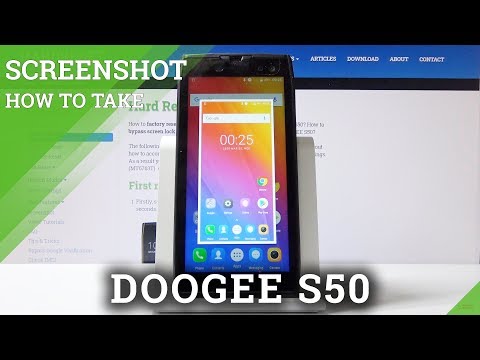 How to Capture Screen in DOOGEE S50 - Take Screenshot