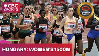 Women's 1500m at Continental Tour meet in Budapest | #CBCSports